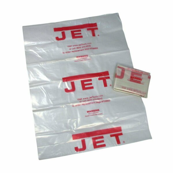 Jet 709565 Clear Plastic 14in Diameter Collection Bag for DC-650 709565-JET